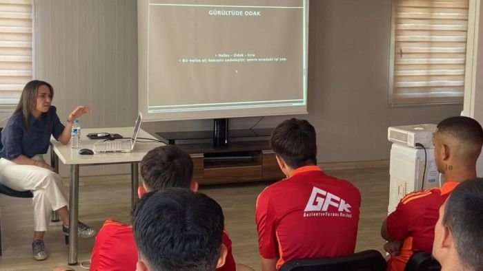 Gaziantep FK alt yapısına psikolog eğitimi